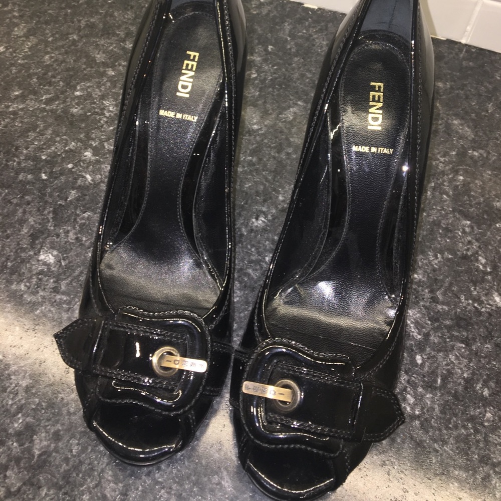 FENDI Patent Leather Heels